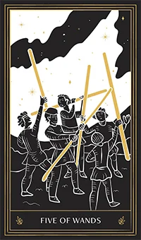 Five of Wands