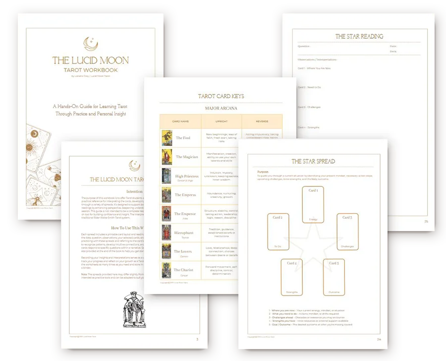Tarot Journal Workbook