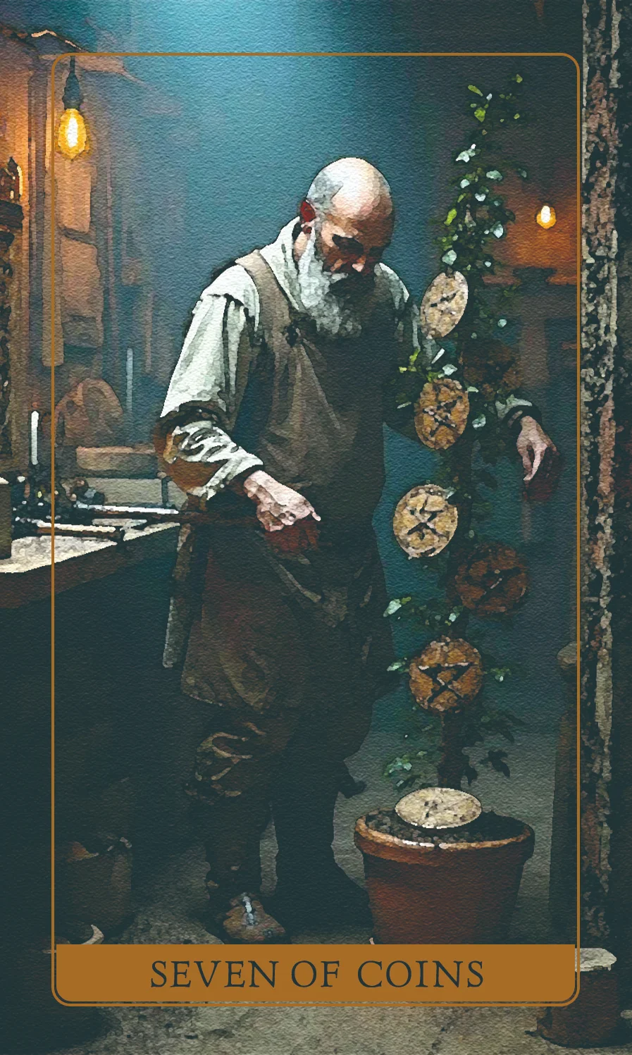 Seven of Coins